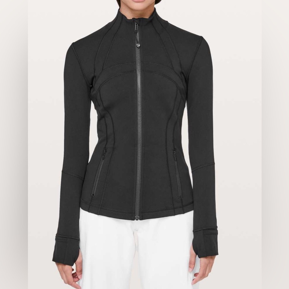 lululemon athletica Black Full-Zip Lightweight Jacket